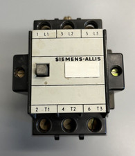SIEMENS-ALLIS CXL10*3 NEMA SIZE 1 CONTACTOR WITH 480 VOLT COIL