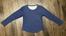 Rockies Long Sleeve T Shirt Floral Women’s Size Medium Made In USA