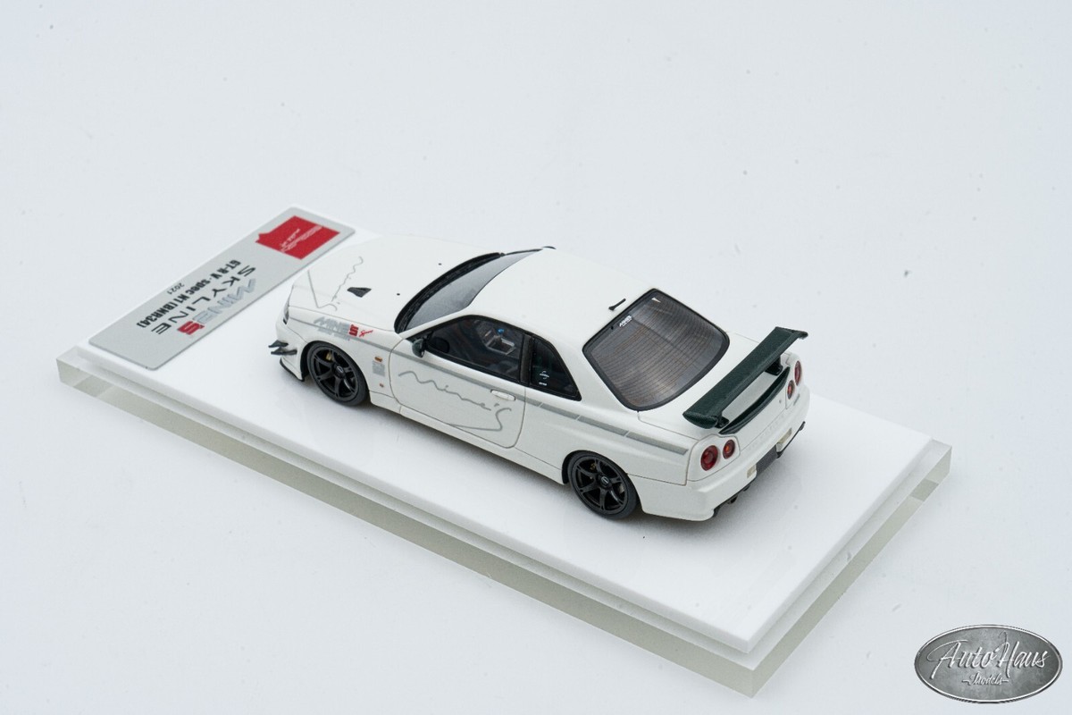 1/43 NISSAN SKYLINE GT-R R34 V-specⅡ Nur Hot Wheels Nissan Skyline GT-R (BNR34) V•spec II Nur With