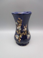 Vase ancien en faïence émaillée