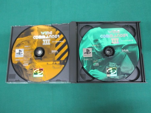 PlayStation -- Wing Commander 3 -- spine card. PS1. JAPAN. GAME. work. 16469 - Picture 4 of 10
