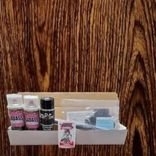Hydro Dipping Kit- Dark Strait Wood Film, Activator, Paints