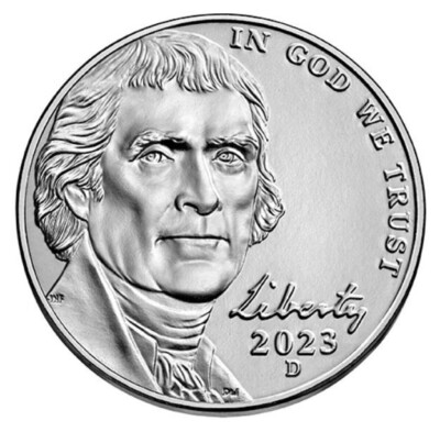 2023 P&D Jefferson Nickel 2 Coin Set Uncirculated US Mint | eBay