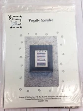 ROYALTY SAMPLER CROSS STITCH PATTERN DREAMS OF STITCHES  OOP