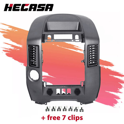 Center Dash Radio Bezel Instrument Panel For Nissan Titan Armada 2004-2006 ABS