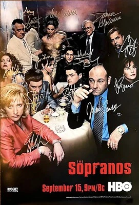 THE SOPRANOS CAST SIGNED PHOTO AUTOGRAPH HBO ORIGINAL SIGNATURE 8X10 REPRINT