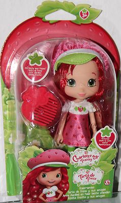 Strawberry Shortcake Charlotte aux fraises Bandai 2003 Flowers and Curls Angel Cake & Vanilla Icing 🍓 - Jeux & Jouets