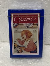 Campbell The Optimist Playing Cards Card Deck Playing Cards Girls Soup NEW