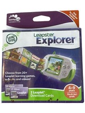 2010 LeapFrog Leapster EXPLORER 2 LEAPLET DOWNLOAD CARDS New Sealed
