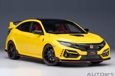 1:18 Honda Civic Type R (FK8) 2021 -- Sunlight Yellow -- AUTOart