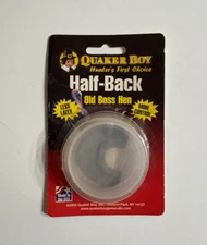 Quaker Boy Half-Back Old Boss Hen Turkey Mouth Call - New!