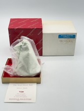New 7th EDT Reed & Barton Silver Plated 1986 Musical Christmas Bell/Ornament