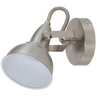 Briloner Spot Wandleuchte Wandlampe Wandstrahler Satin-Weiß Exkl. 1X E14/40W