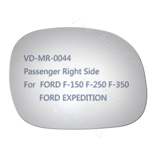 Mirror Glass Adhesive Pickup For 97-03 Ford F150 Right Passenger Side RH 3231