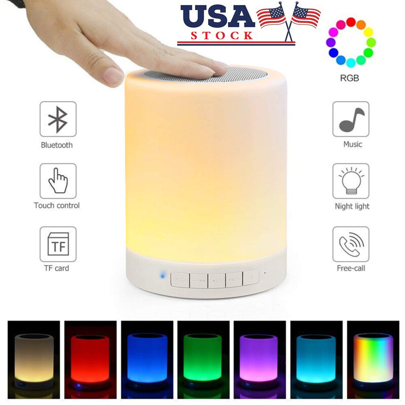 jensen bluetooth led speaker