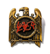 SLAYER "Premium Eagle" METAL EDITION Enamel Pin BADGE Heavy Metal Brooch Pin