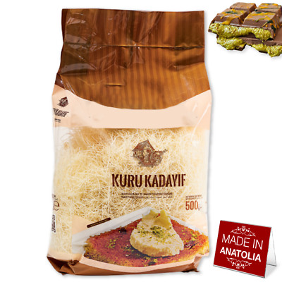 Hakan Kataifi Shredded Phyllo Dough, Kadayif Pastry, 500 g (1.1 lb.)
