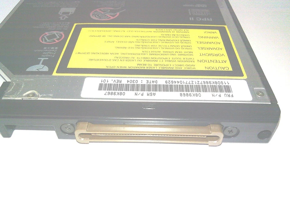 GENUINE IBM ThinkPad A20 A22 A30 T20 T22 T30 R30 R40 X30 X31 CD/DVD Drive - Image 2 of 4