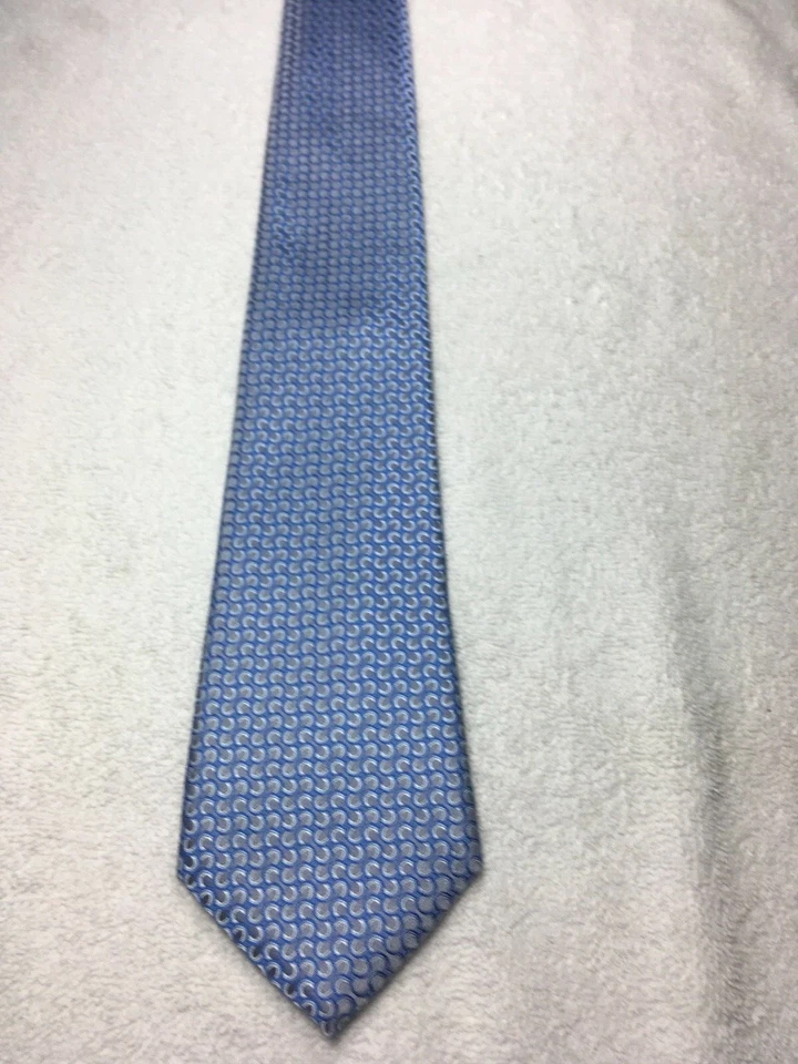 APT 9 CORBATA HOMBRE AZUL Y GRIS 3,5 X 59 NUEVA SIN ETIQUETAS Foto 2 de 4