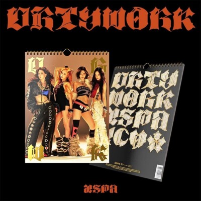 AESPA [DIRTY WORK] Single Album DIRTY WORKER Ver./CD+Foto Buch+Tattoo+Karte+GIFT