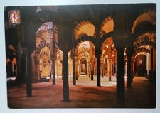 Spain Postcard Vtg Mid 1900s Cordoba La Mezquita Column Labyrinth 