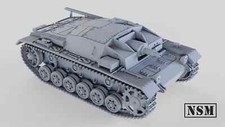 NSM German Stug III C/D, For Bolt Action,Achtung Panzer