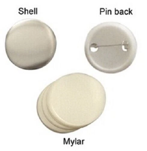 Button Maker Making Machine Kit+100 Pin Parts - Picture 2 of 2