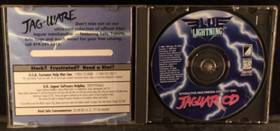 Blue Lighting - Atari Jaguar CD - Disc with Case cut to fit CD Jewel Case- Works