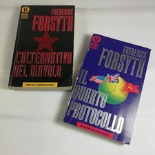 Libro - Frederick Forsyth - L'alternativa del diavolo + Il quarto protocollo