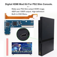 Hispeedido PS2 Slim Digital to Digital HDMI MOD For PlayStation 2 Slim Console