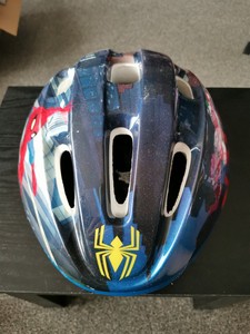 spiderman cycle helmet