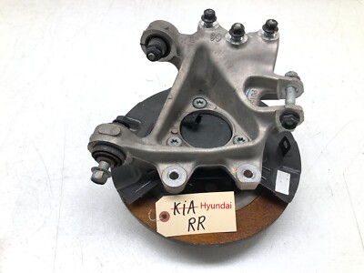 2022-2024 HYUNDAI TUCSON RIGHT PASS REAR SPINDLE KNUCKLE HUB & BRAKE DISC OEM
