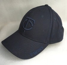 Minnesota Twins Hat Fan Favorite Baseball Cap Men's Adjustable Black MLB