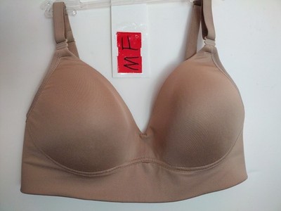 34C Warner's Simply Perfect Super Soft Bra. NUDE WIRELESS LIGHTLY PADDED 