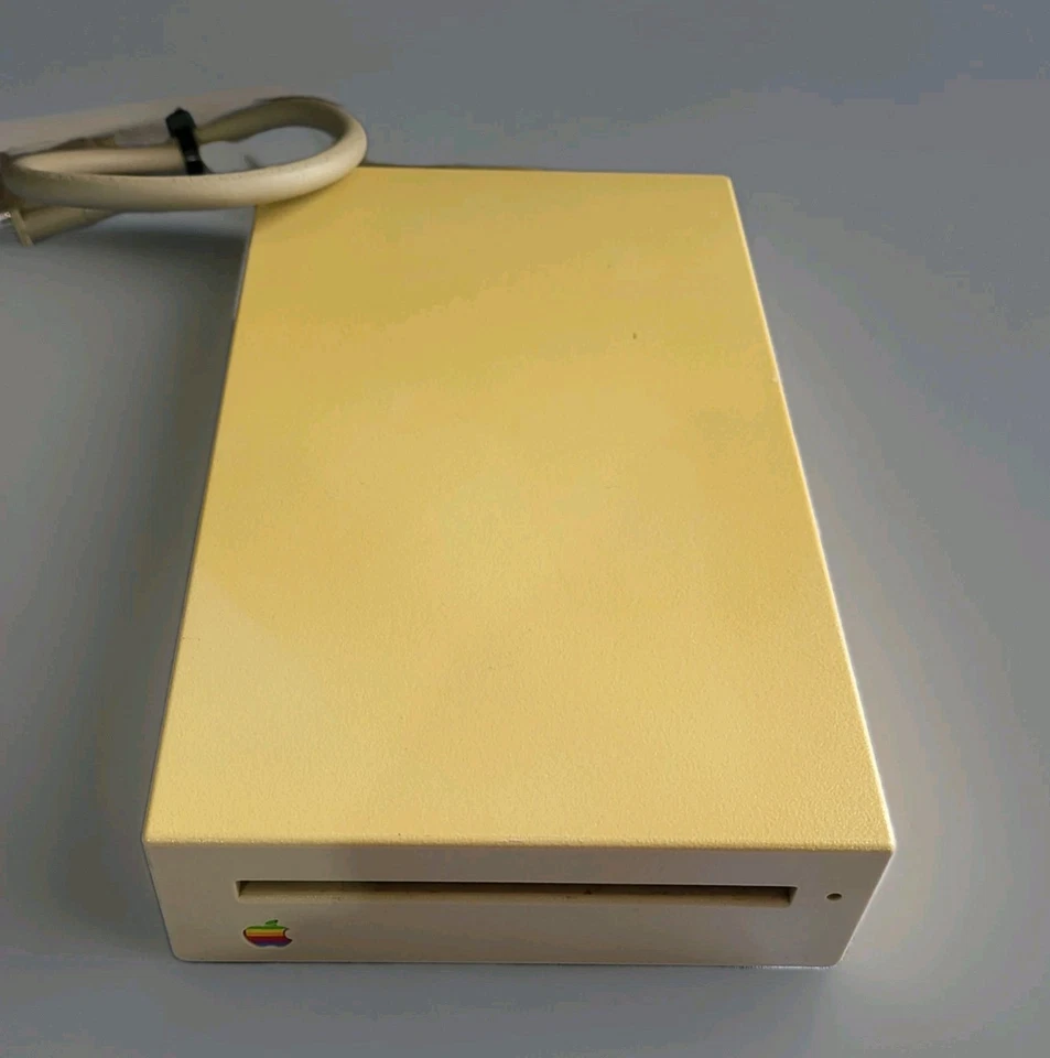 Apple Macintosh Externes Laufwerk 800K M0131 Floppy Disk Diskettenlaufwerk Japan