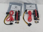 Graphics Card PCIe Riser VER 010S 16x to 1x Powered Riser Adapter Card w/USB 3.0
