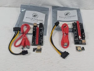 Carte graphique PCIe Riser VER 010S 16x à 1x Carte d'adaptateur Riser alimentée avec/USB 3.0