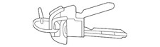 Genuine Nissan Master Key Blank H0564-5MP0A