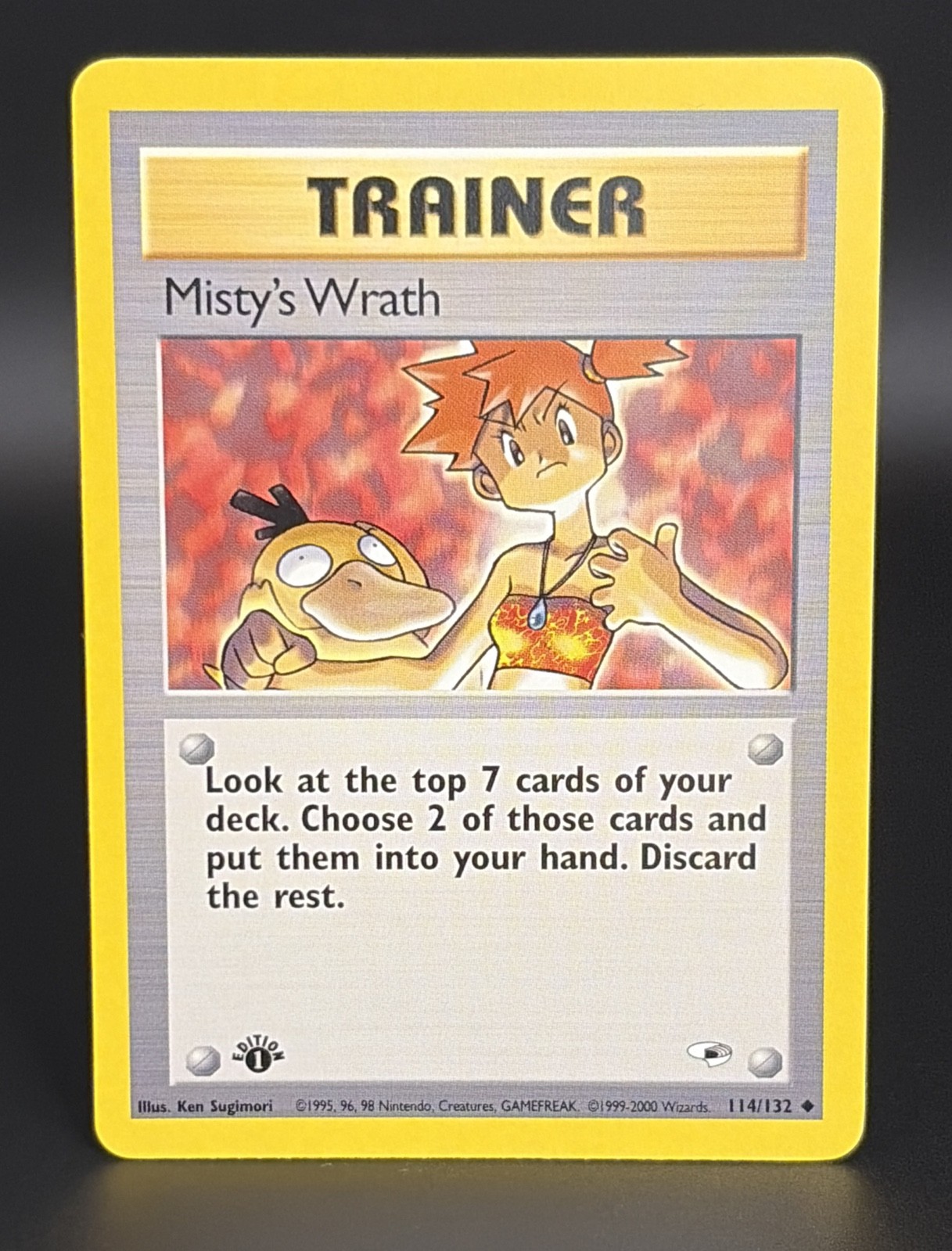 2000 Pokemon Gym Heroes Misty's Wrath 114/132 Regular English NM