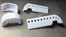 1/25 Front and rear custom tubs for Pickup