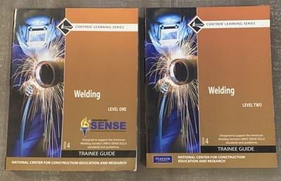 Welding Trainee Guides Lvl 1 & 2 - NCCER CONTREN (Paperback) Ed. 4 - Very Good