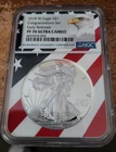 2018 w silver proof American eagle NGC PF 70 Ultra Cameo Early releases