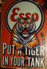 ESSO  PUT A TIGER IN YOUR TANK     Retro Blechschild  20 x 30 cm