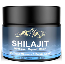 Himalayan Shilajit Organic Shilajit Resin, High Potency Shilajit for Men and Wom