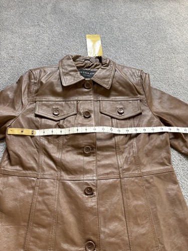 Brown Leather Jacket - Picture 5 of 7