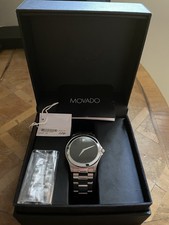 Movado museum quartz stainless 40 MM 0605746