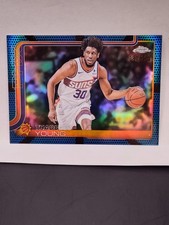 🔥🏀2025-26 Topps Chrome Thaddeus Young Blue Basketball Refractor 82/150 SSP🏀🔥