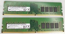 32GB 2x 16GB MICRON DDR4 RAM 2400MT/s PC4-2400 Unbuffered Desktop Memory UDIMM