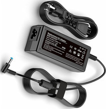 Replacement for HP Laptop Charger 65W 45W Computer Charger Smart Blue Tip Power 