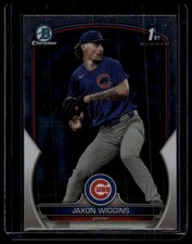 2023 Bowman Draft #BDC-50 Jaxon Wiggins Chrome